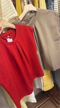 Blusa malha crepe stile