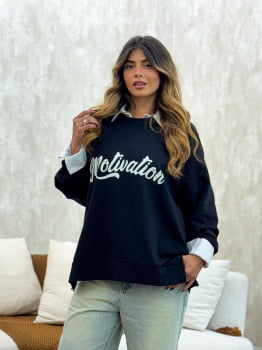 Blusão moletom 