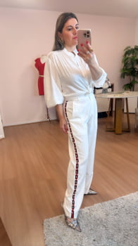 Calça Pérolas Especial (branca e preta)