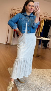Jaqueta Jeans Comfy
