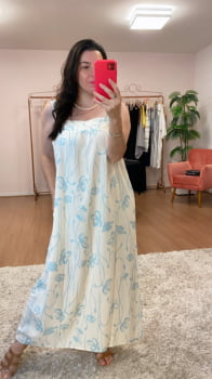 Vestido estampado 