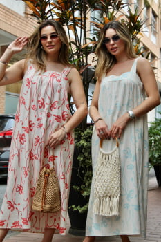 Vestido estampado 