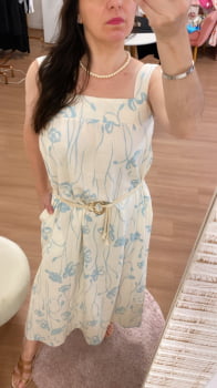 Vestido estampado 