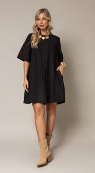 Vestido Evasê moderno